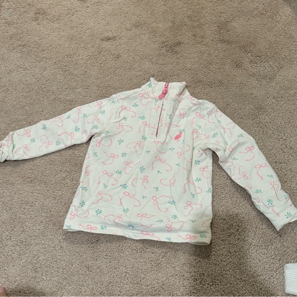 Beaufort Bonnet Company Girls Quarter Zip